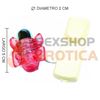 Vibrador estimulador micro mariposa